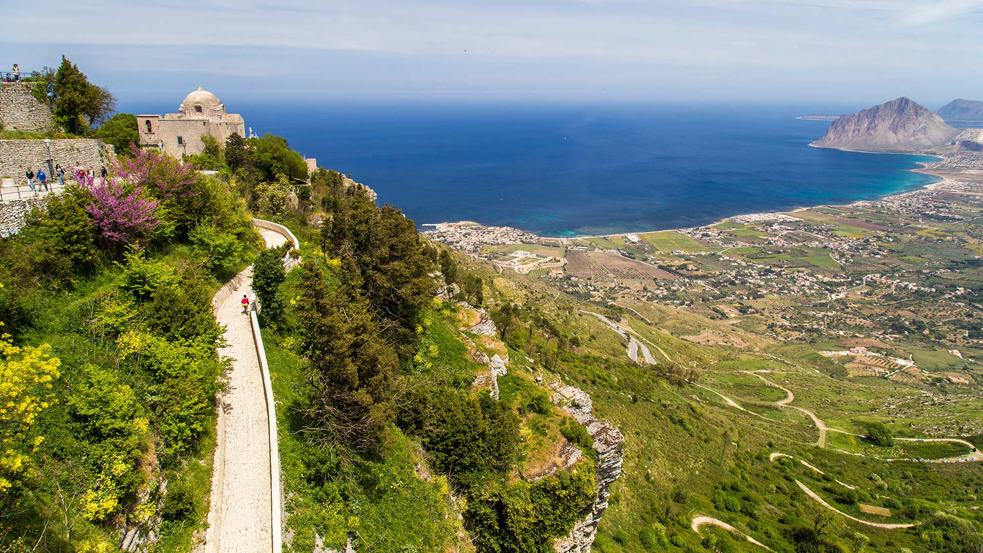 Erice view, San Vito Lo Capo Sicilia